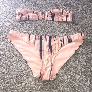 Two piece bathing suit